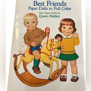 Paper dolls by queen Holden NEW un cut